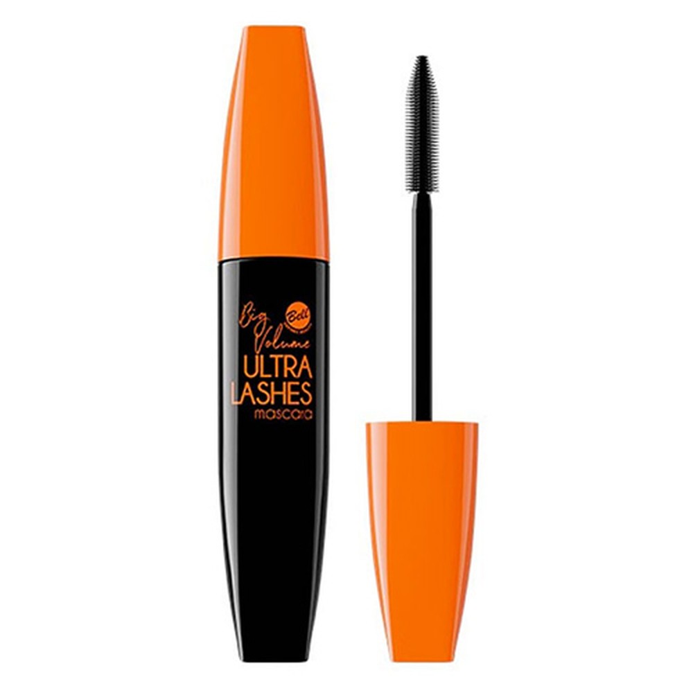 Тушь Bell Big volume ultra lashes mascara тон 001 черная стойкая интенсивно увеличивающая объем - фото 4