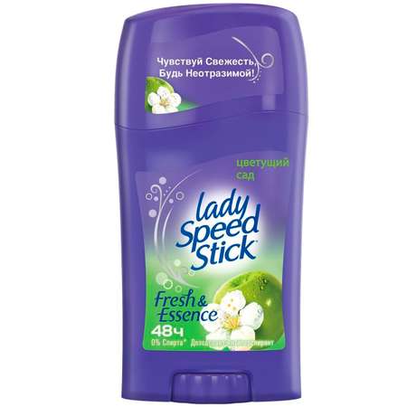 Дезодорант LADY SPEED STICK Invisible dry Цветущий сад твердый 45г