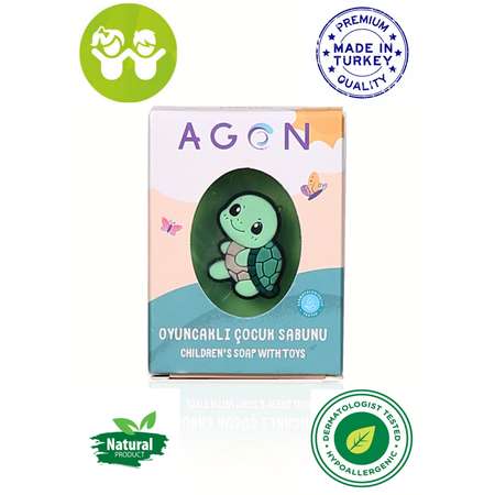 Детское мыло AGON Мыло с игрушкой внутри