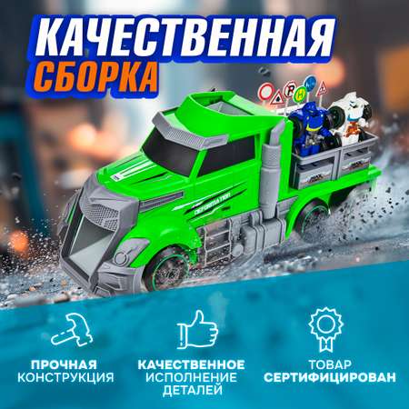 Игровой набор 1TOY Мой первый трансформер зеленый