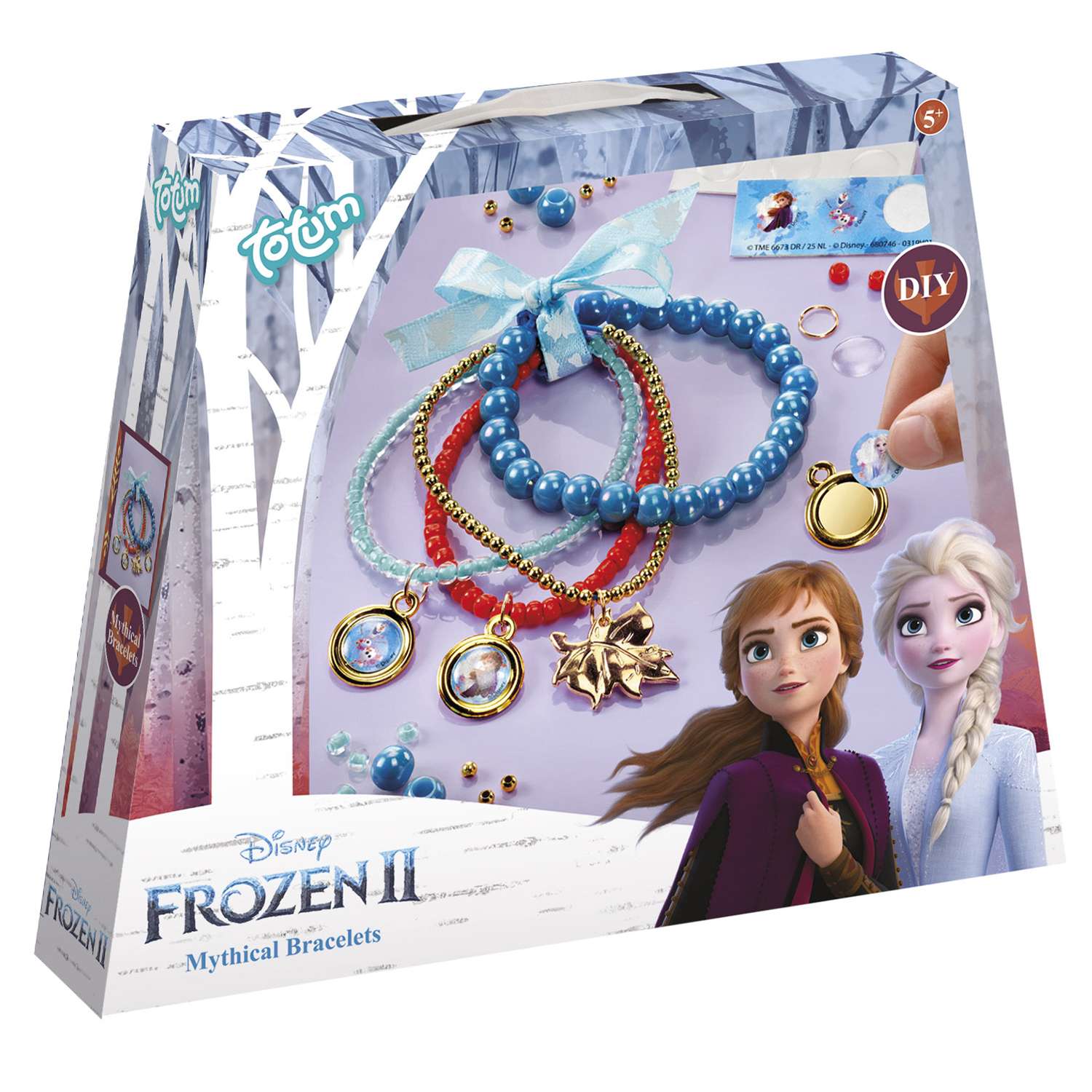 Набор для творчества TOTUM Frozen 2 Создание браслетов 680746 - фото 1