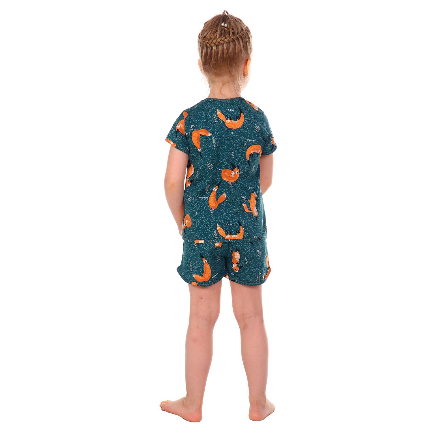 Пижама Детская Одежда 0022Р/коралловый2 - фото 4