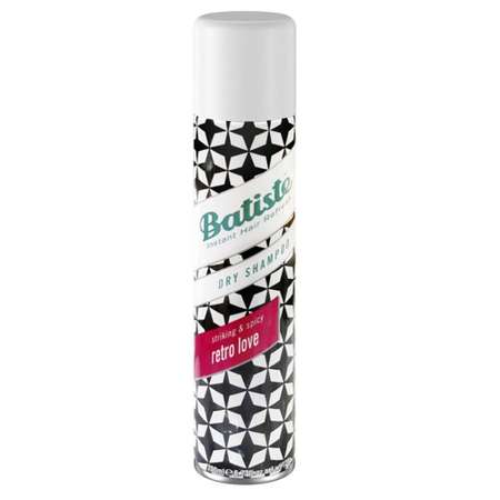 Шампунь BATISTE Retro Love cухой очищает и освежает волосы 200 мл