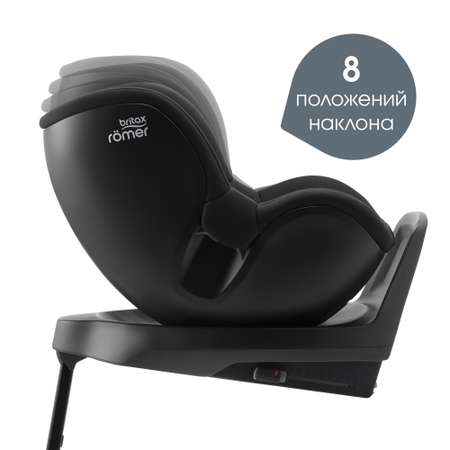 Автокресло Britax Roemer Dualfix Plus Space Black Isofix 0+/1 (0-18 кг)