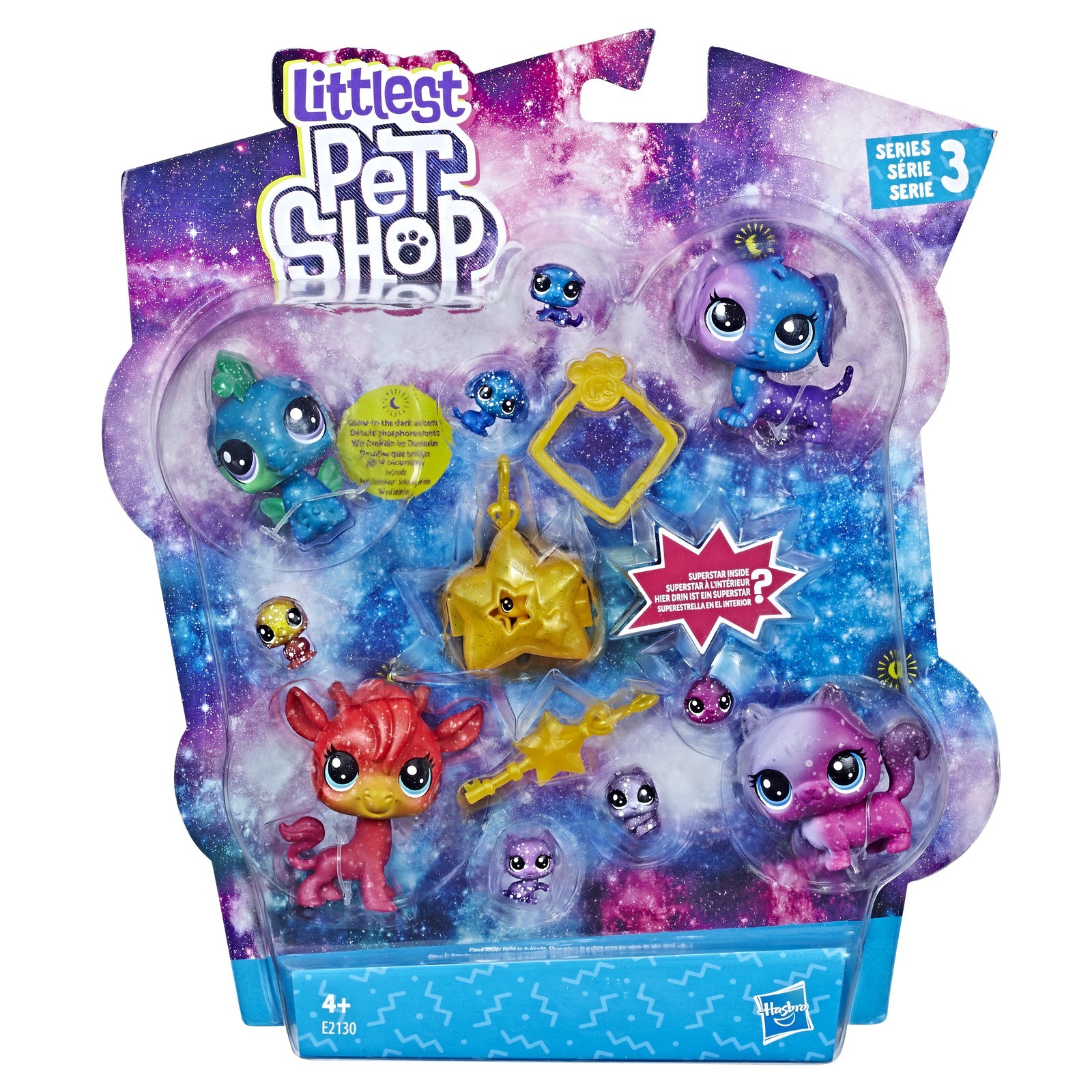 Набор игрушек Littlest Pet Shop 11 космических Петов E2130EU4 - фото 2