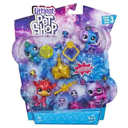 Набор игрушек Littlest Pet Shop 11 космических Петов E2130EU4