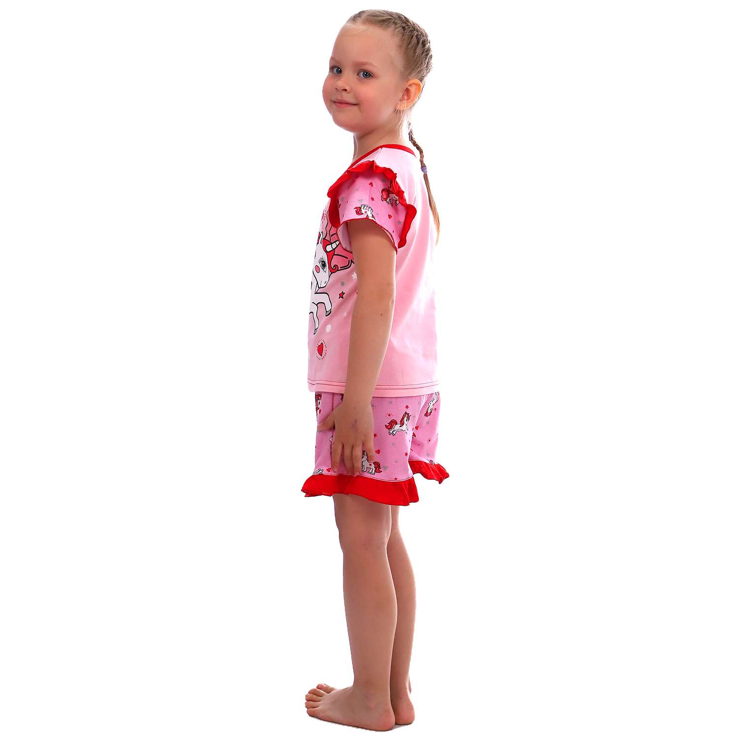 Пижама Детская Одежда 0412К/розовый3 - фото 4