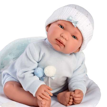 Кукла LLORENS младенец Тино 44 см в конверте со звуком