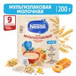 Каша молочная Nestle мультизлаковая мед-абрикос 200г с 9месяцев