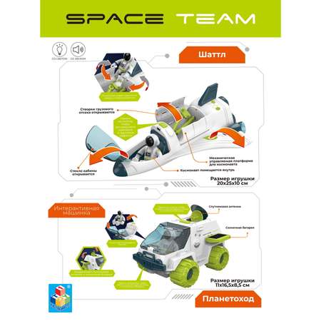 Игровой набор Space Team Космический 2 в 1