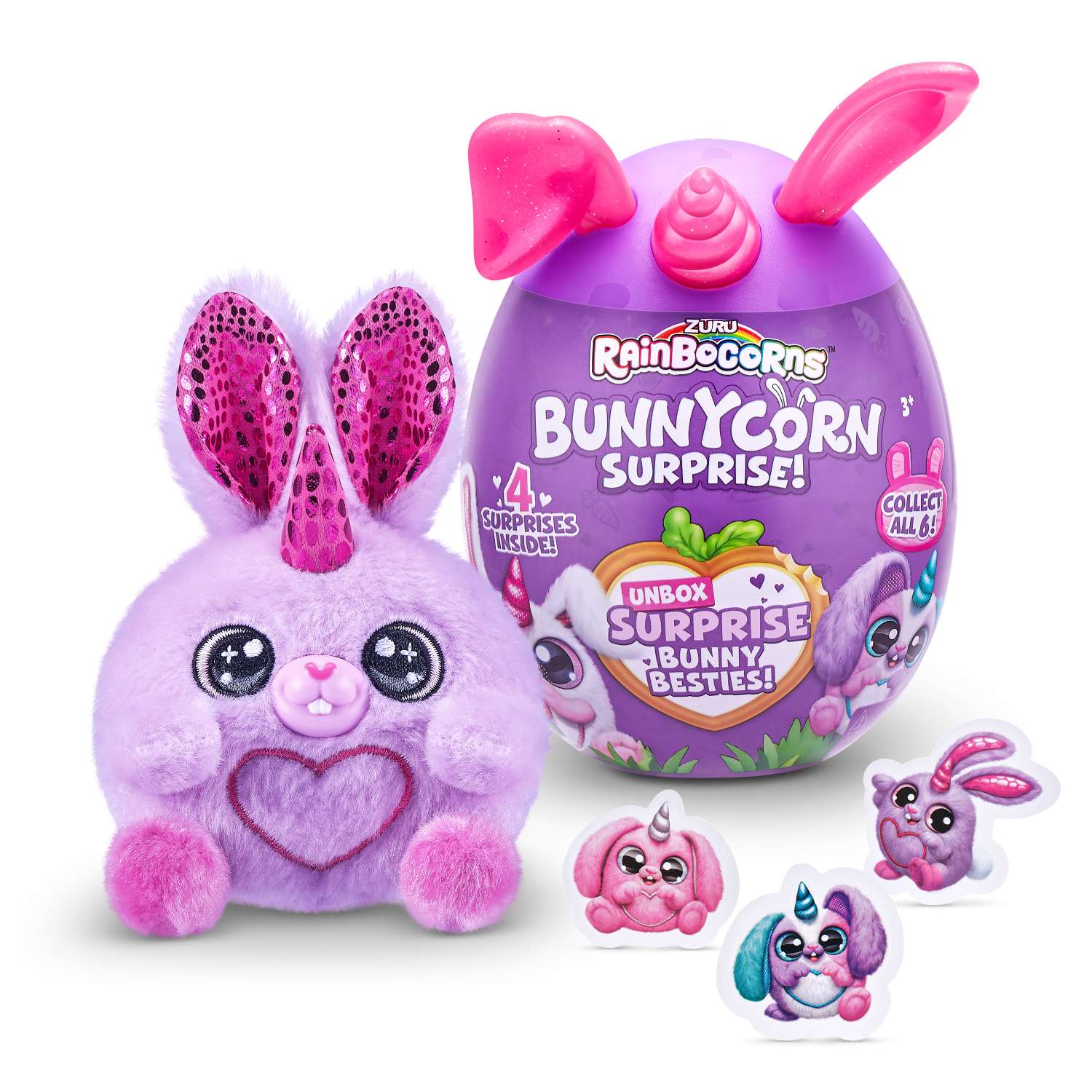 Игрушка Zuru Rainbocorns Bunnycorn в непрозрачной упаковке (Сюрприз) 9260 - фото 14