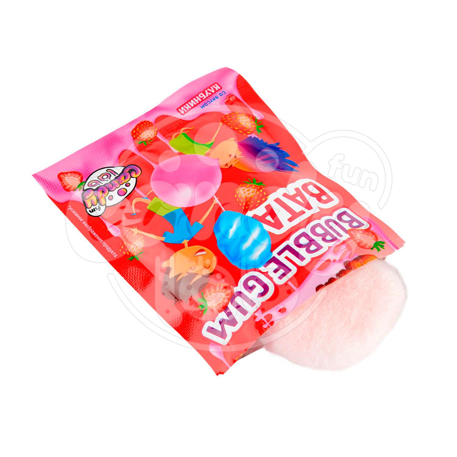 Жевательная резинка Fun Candy Lab ассорти вкусов Дуй пузырь! Bubble gum 24 шт по 5 грамм - фото 7