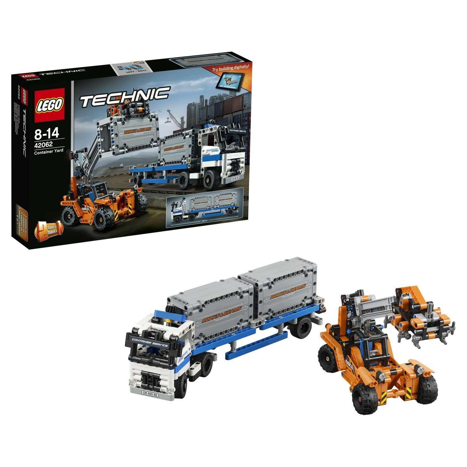 Lego 42062 hot sale technic container yard