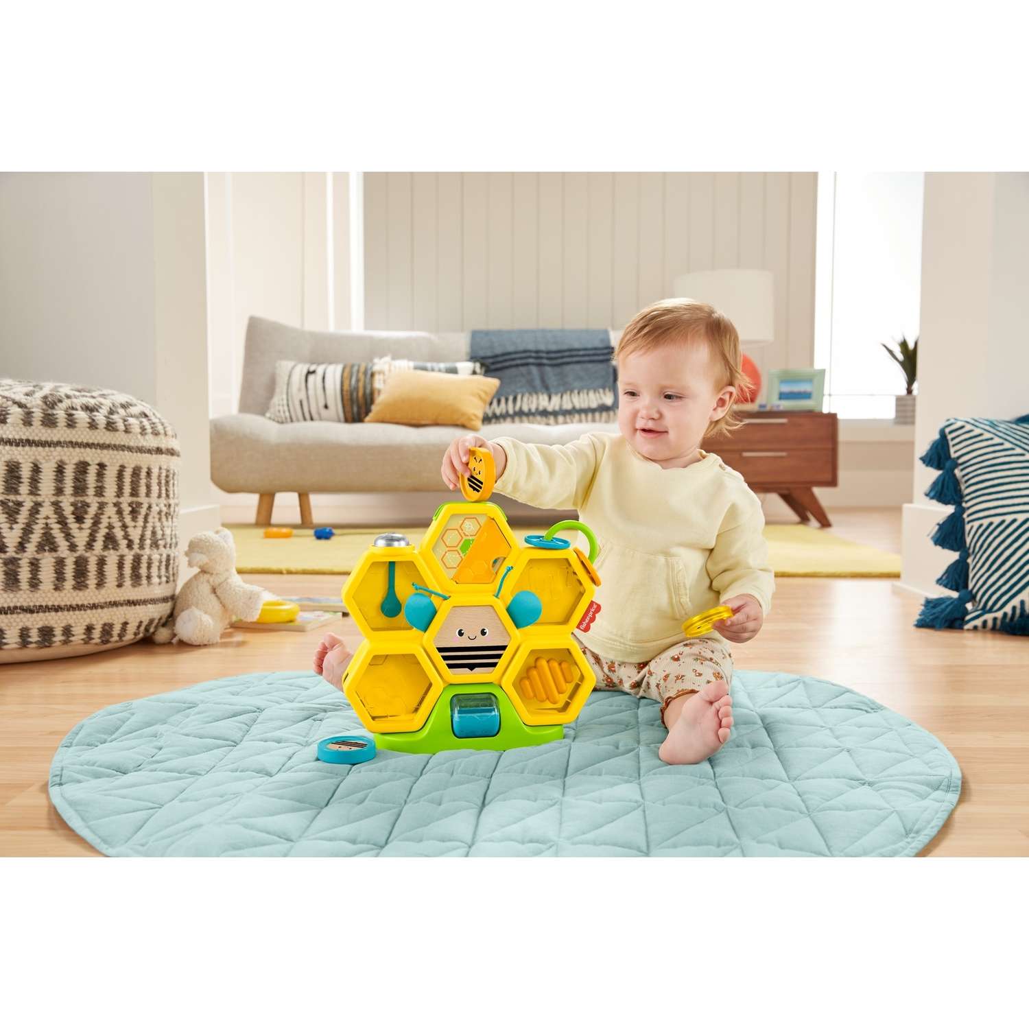 Игрушка развивающая Fisher Price Пчелиный улей GJW27 - фото 13