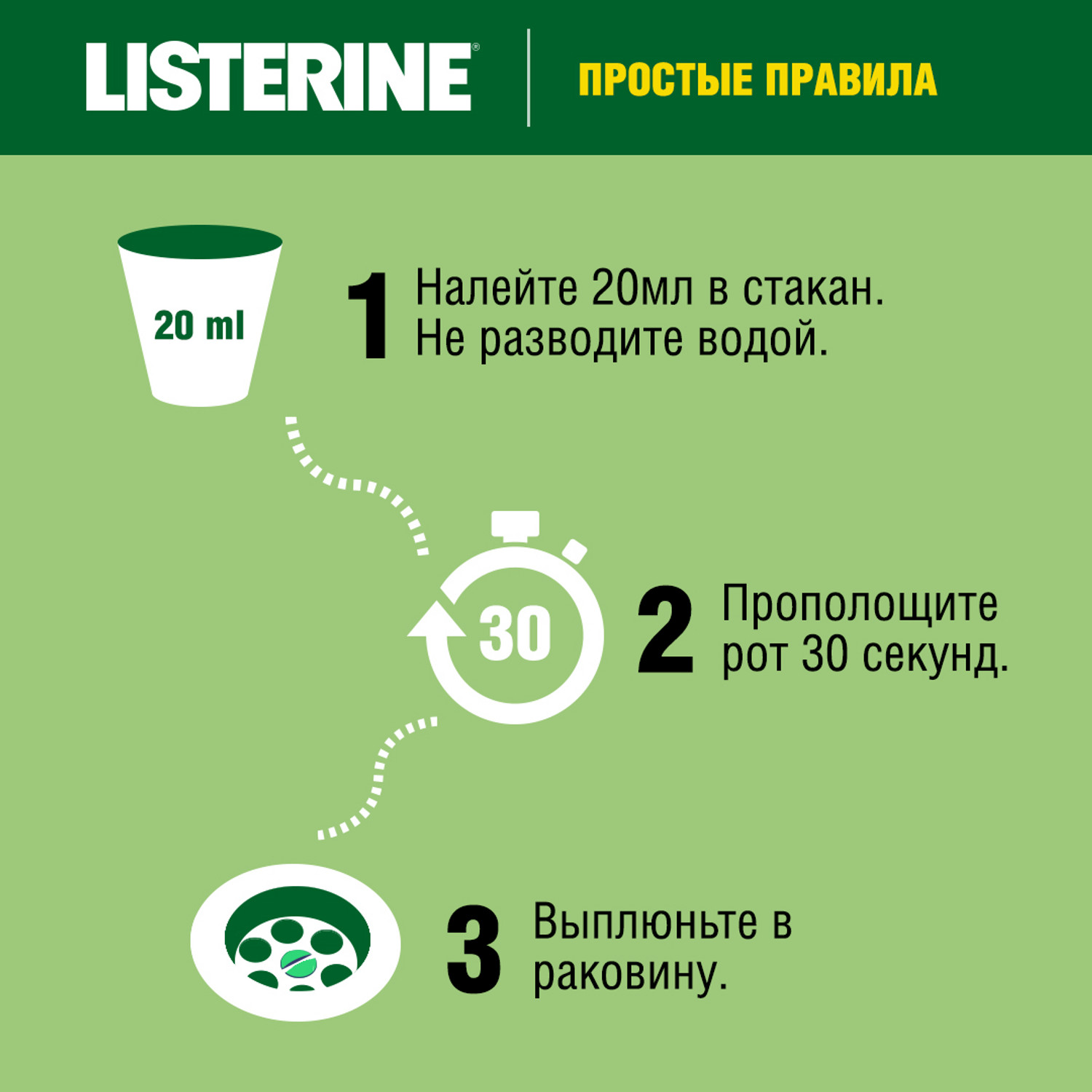 Ополаскиватель для полости рта LISTERINE Naturals 500мл - фото 12