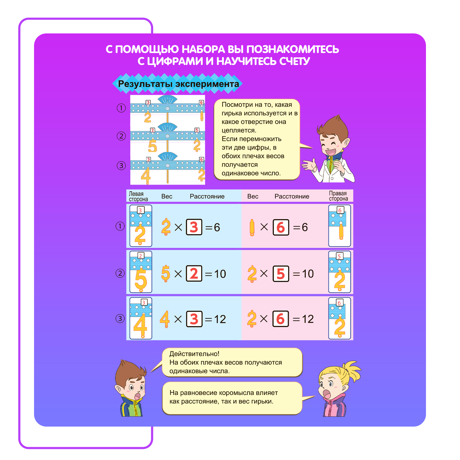 Игра настольная BONDIBON Игры числами серия Науки с Буки - фото 7