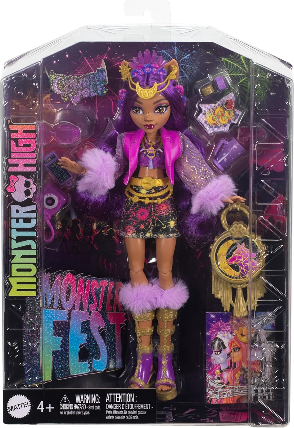 Кукла Monster High Монстр Фест Клодин HXH80 HXH80 - фото 6