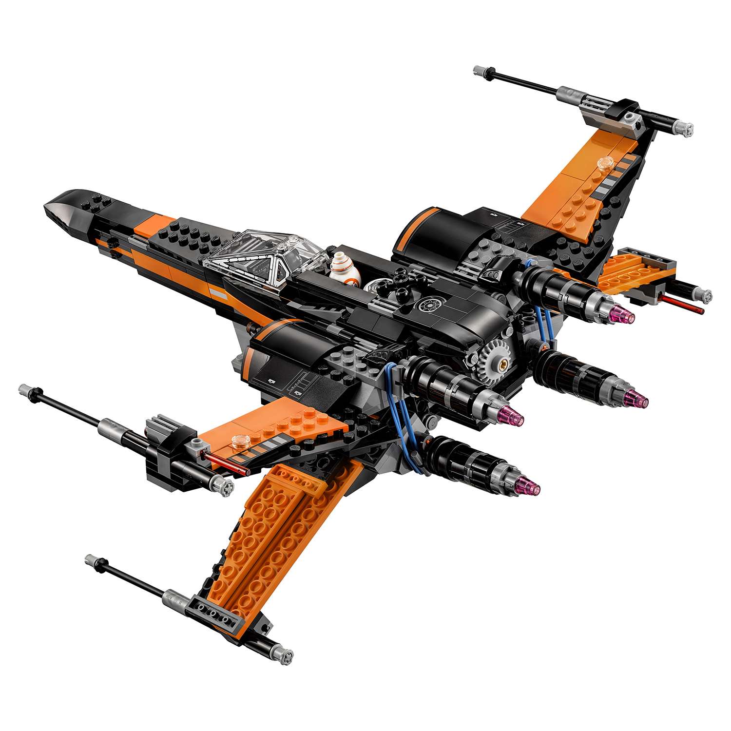 Конструктор LEGO Star Wars TM Истребитель По (Poe's X-Wing Fighter™) (75102) - фото 10