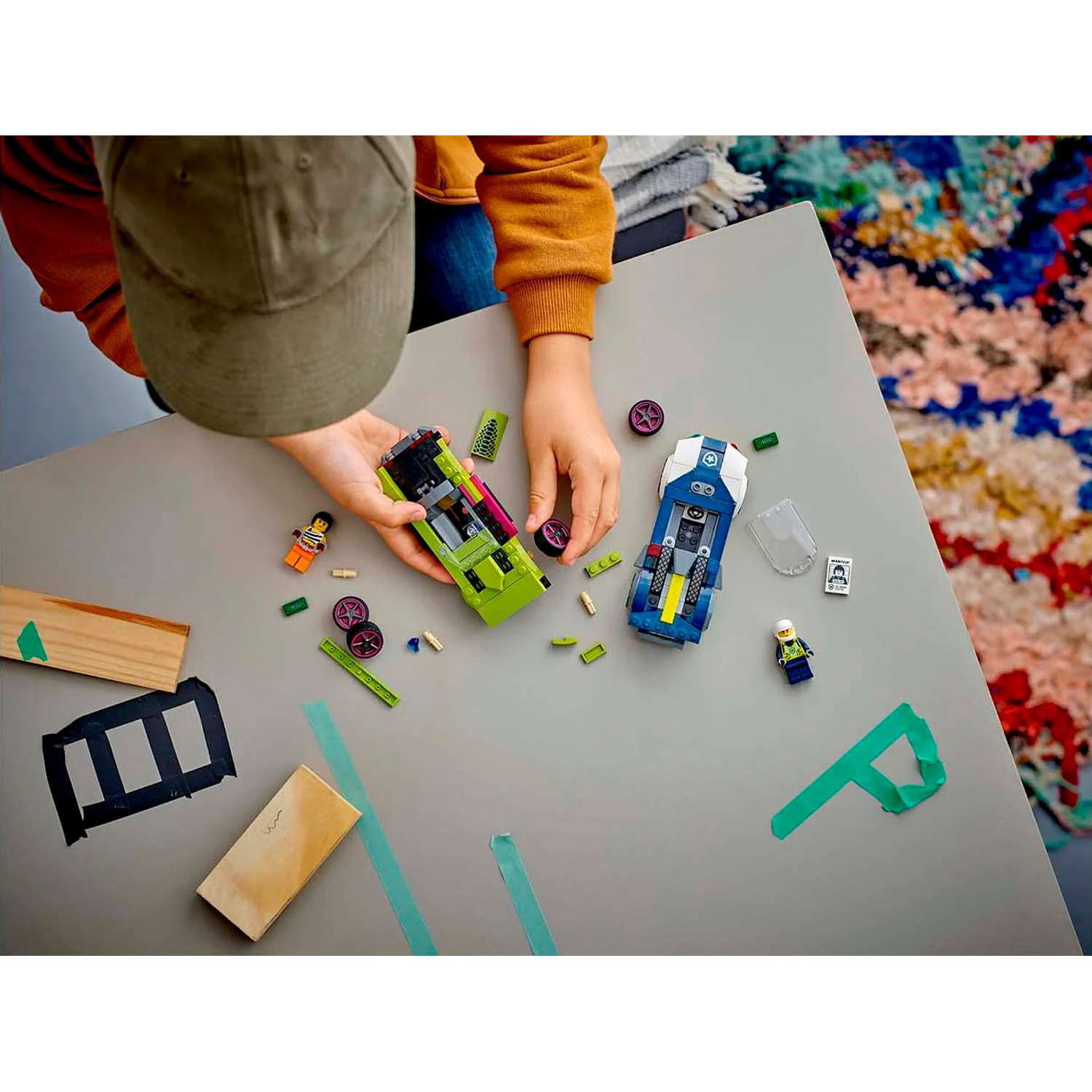 Конструктор детский LEGO City Погоня полицейской машины 60415 - фото 12
