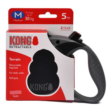 Рулетка KONG Terrain черная лента 5м до 30кг