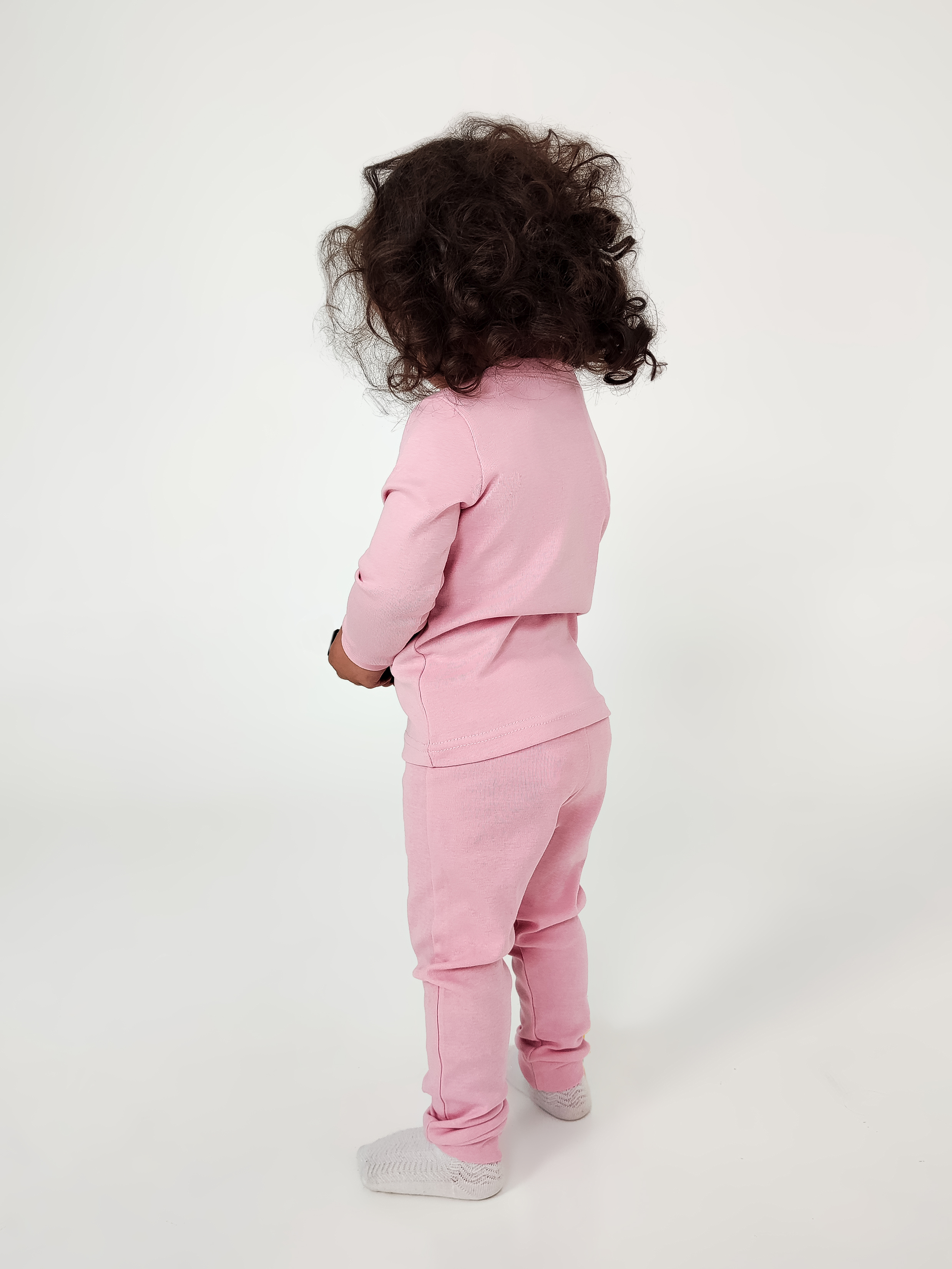 Пижама Mami-kids П-012/розовый - фото 4