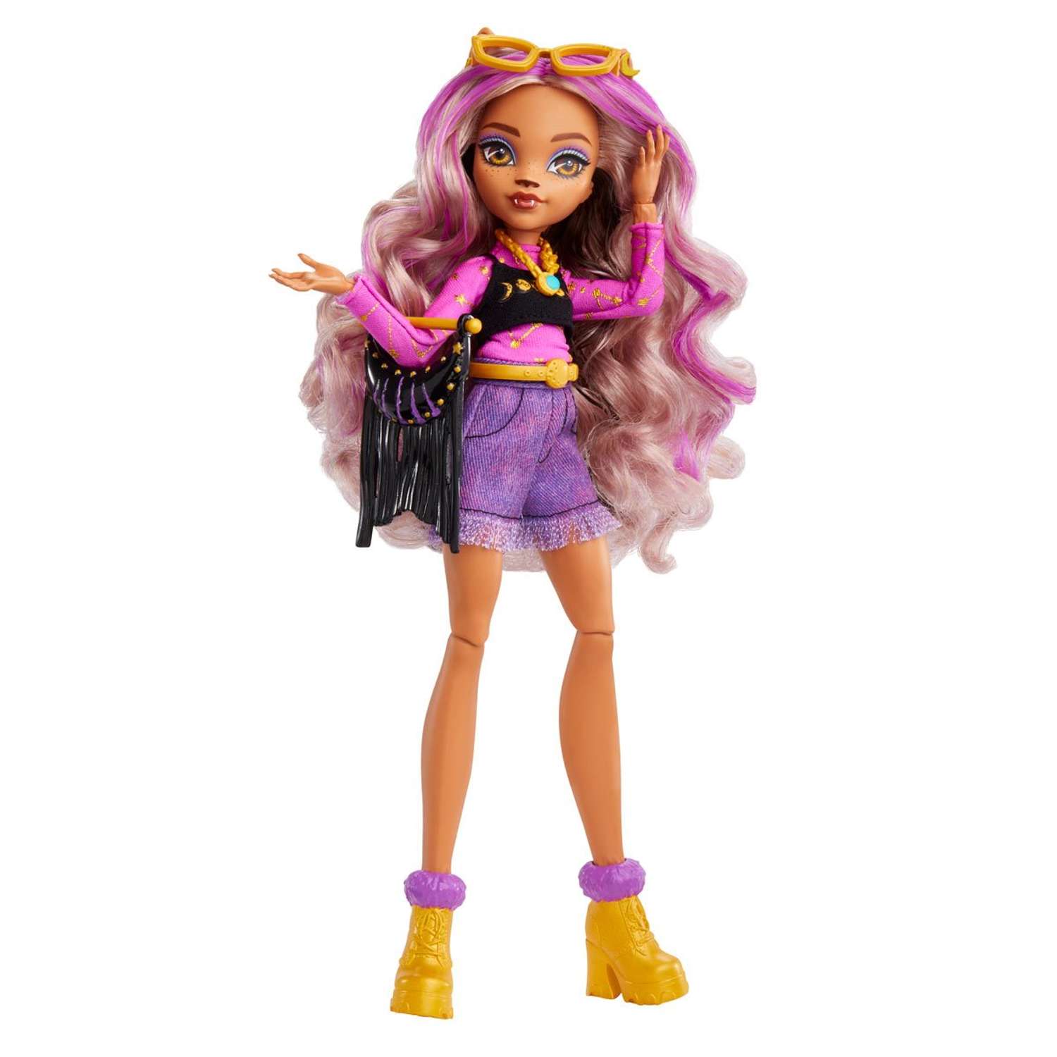 Кукла Monster High Day Out Clawdeen HKY72 HKY72 - фото 2