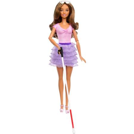 Кукла Barbie Fashionistas Слепая HRH17