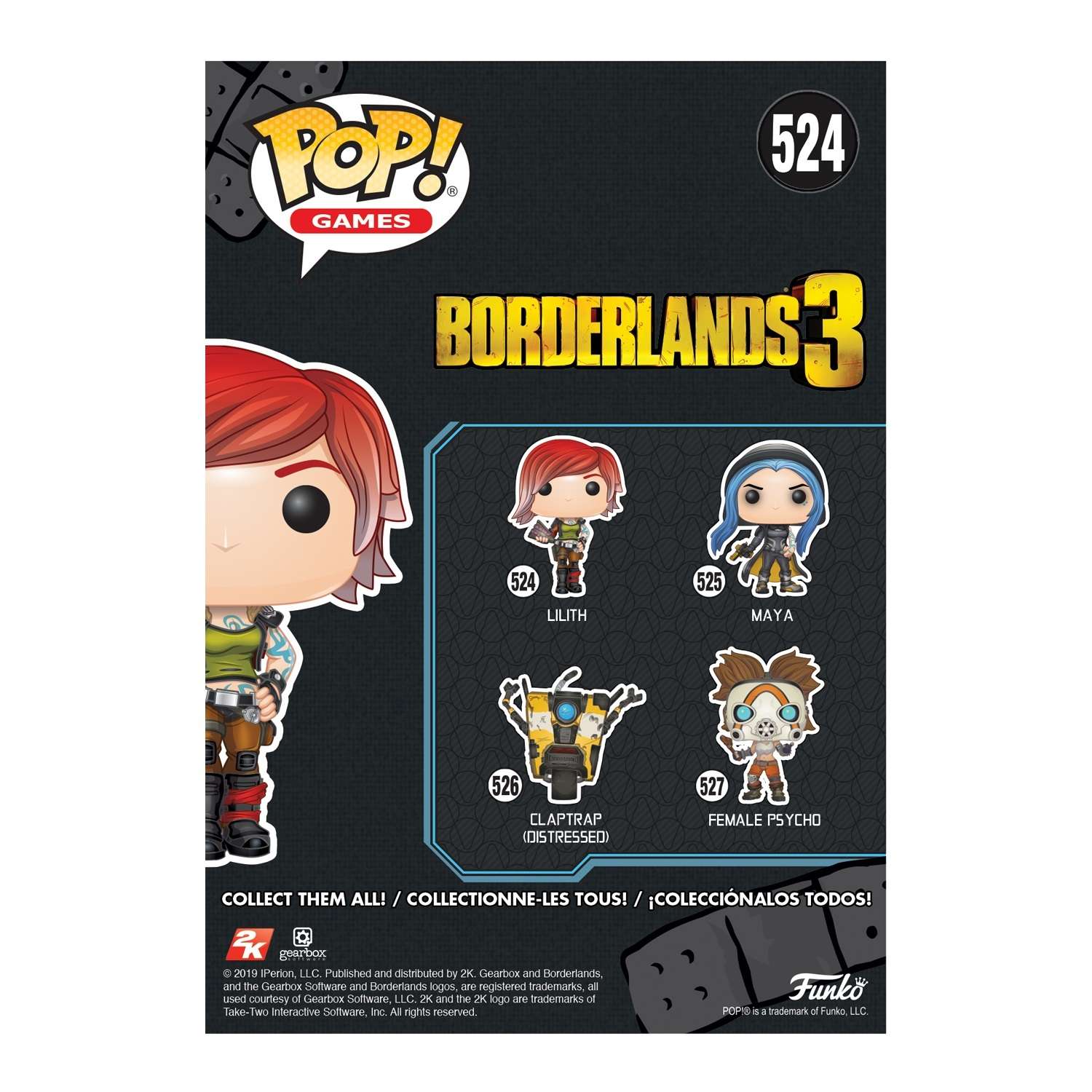 Игрушка Funko Pop Games Borderlands 3 Lilith the siren Fun254987 - фото 5