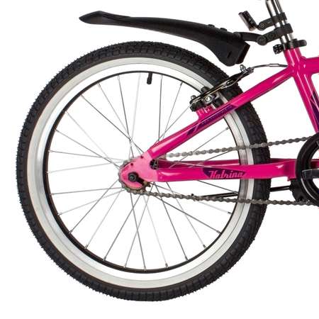 Велосипед 20 розовый. NOVATRACK KATRINA