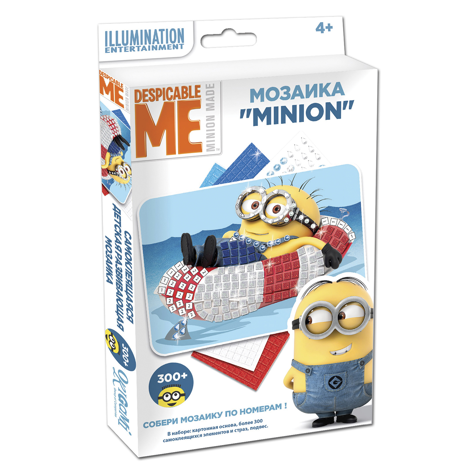 Мозаика ORIGAMI Minion Чудо-творчество 02277 в ассортименте - фото 5