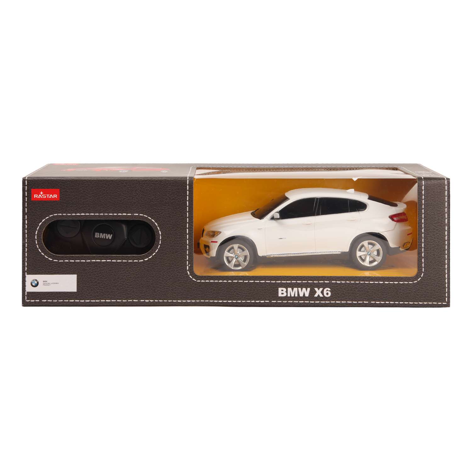 Машина Rastar РУ 1:24 BMW X6 Белая 31700 - фото 2