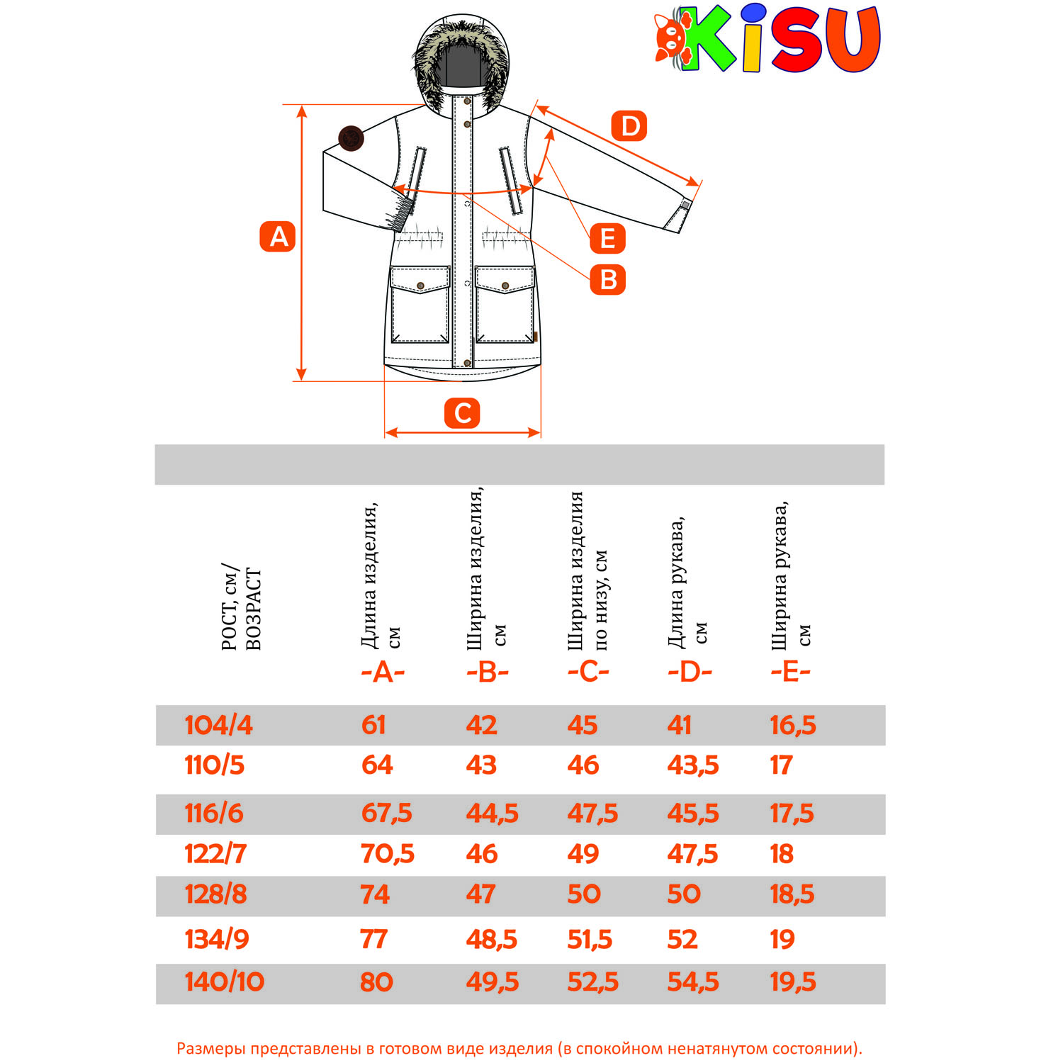 Парка Kisu W21-20501J/606 - фото 6