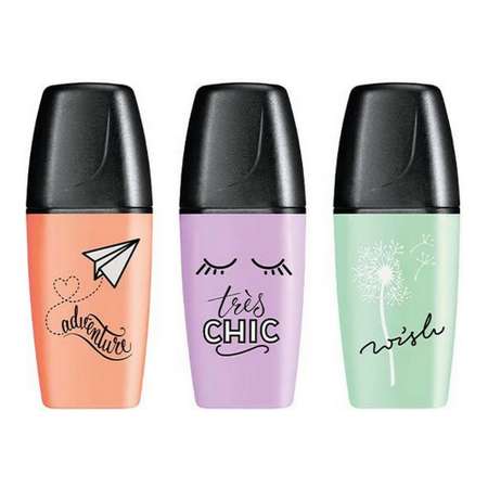 Текстовыделитель STABILO Boss Mini Pastellove Edition 3 пастельных цвета 07/03-47