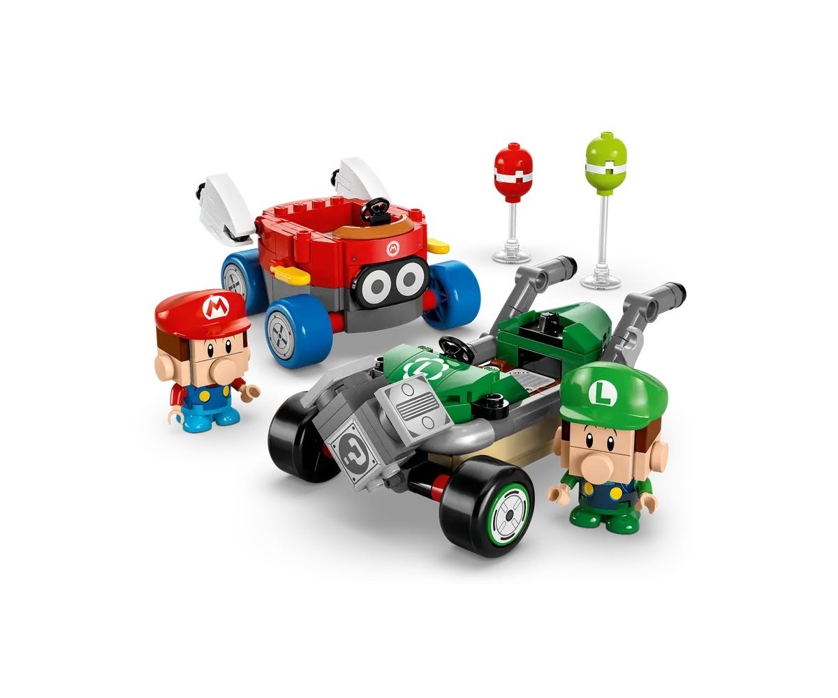 Конструктор LEGO Mario Kart Малыш Марио против Малыша Луиджи 72034 - фото 5