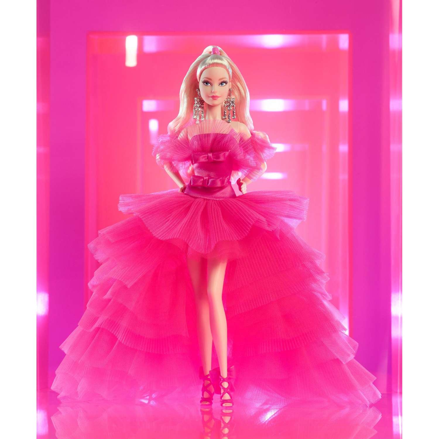 Кукла Barbie Золото коллекционная в розовом платье GTJ76 GTJ76 - фото 15