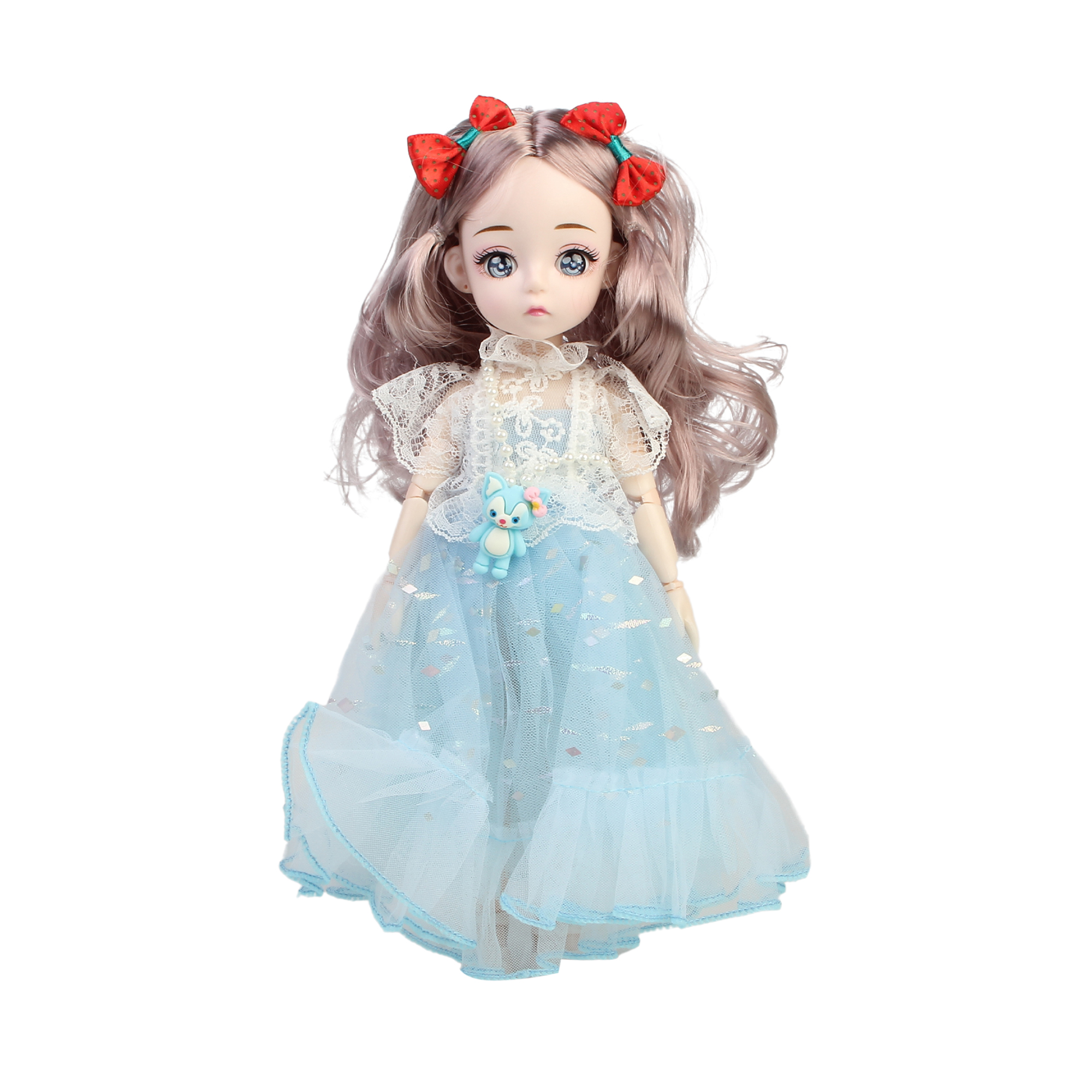 Кукла шарнирная Little Mania Мария 30 см ZW826-SP - фото 1