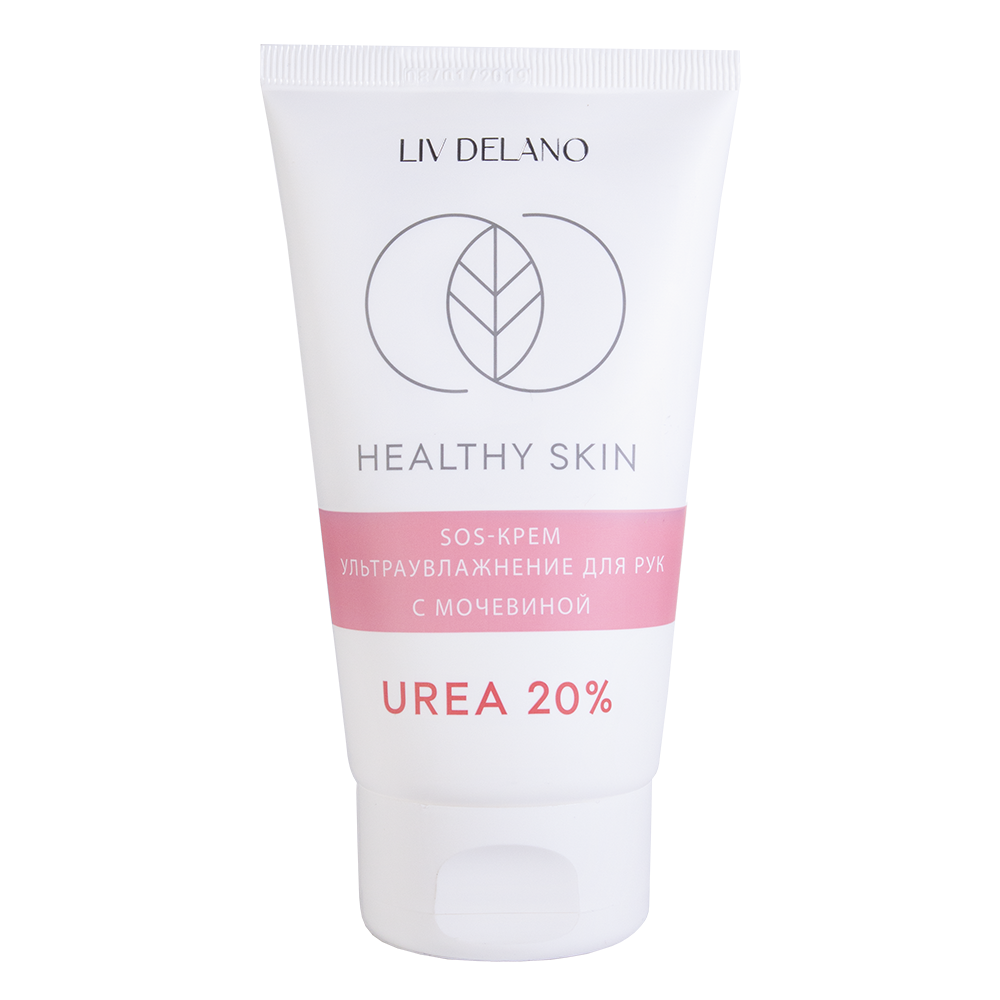 SOS-крем для рук LIV DELANO Ультраувлажнение Healthy skin С мочевиной 20% 150 г - фото 1