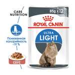 Корм влажный для кошек ROYAL CANIN Ultra light 85г склонных к полноте пауч