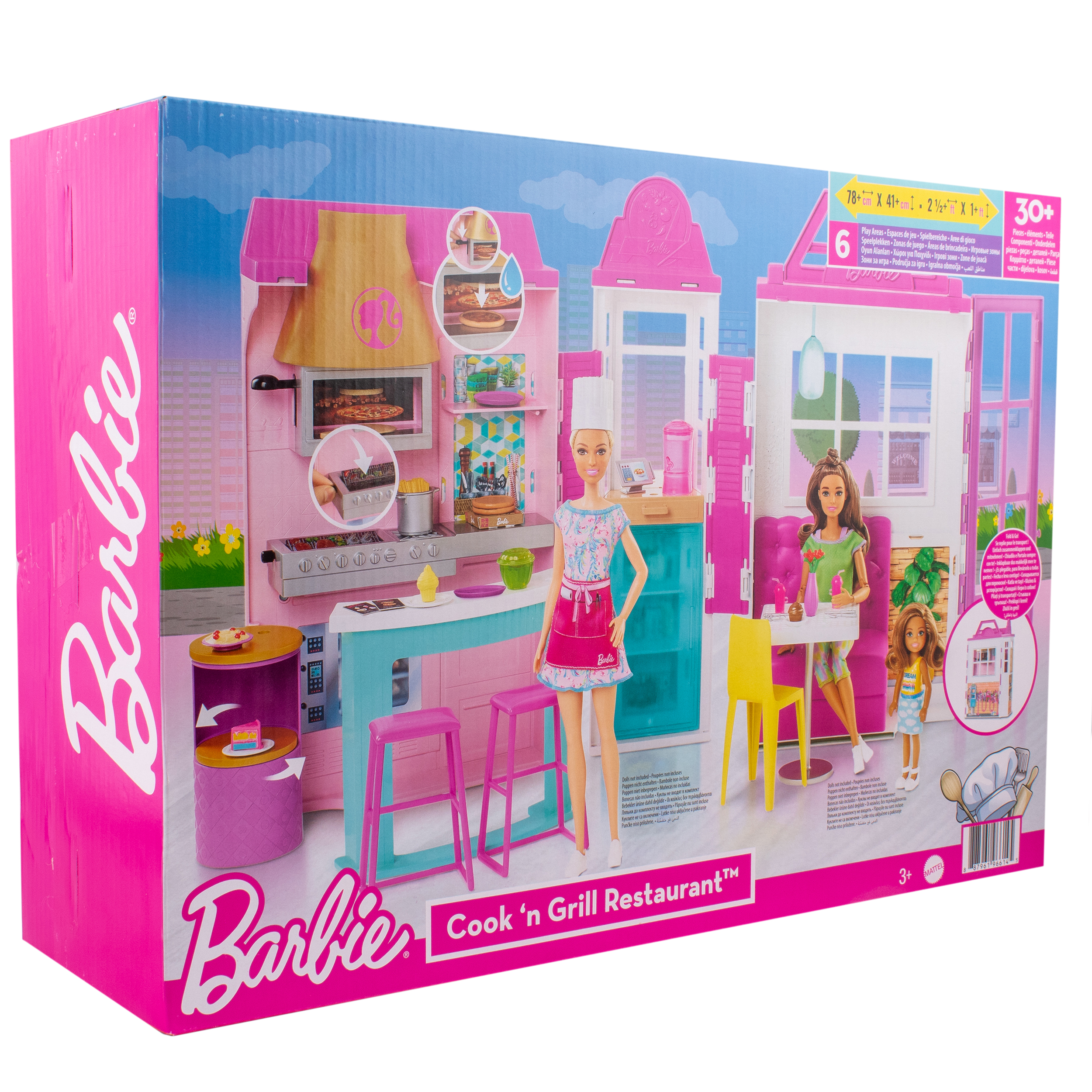 Игровой набор Mattel Barbie Ресторан GXY72 - фото 9