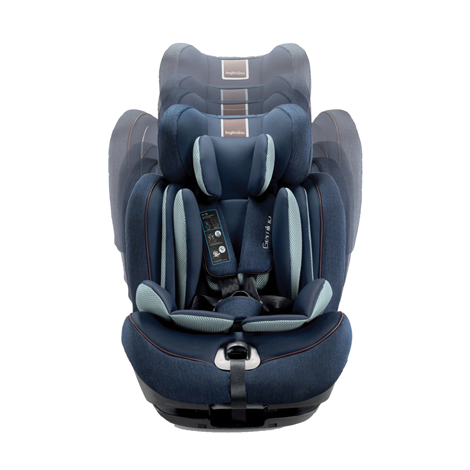 Автокресло Inglesina Gemino 123 I-Fix Navy - фото 2