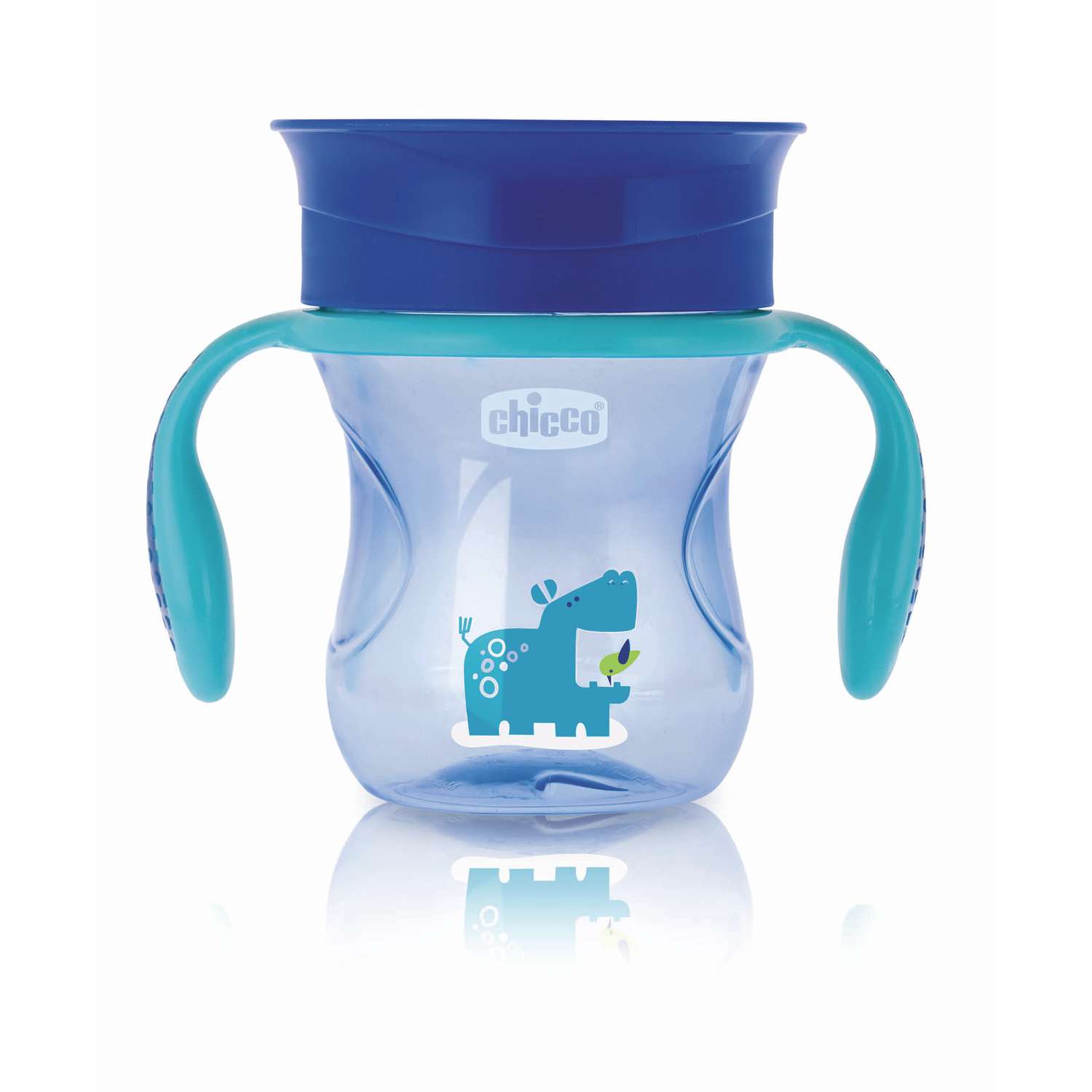 Поильник Chicco Perfect Cup для детей от 1 года голубой - фото 18