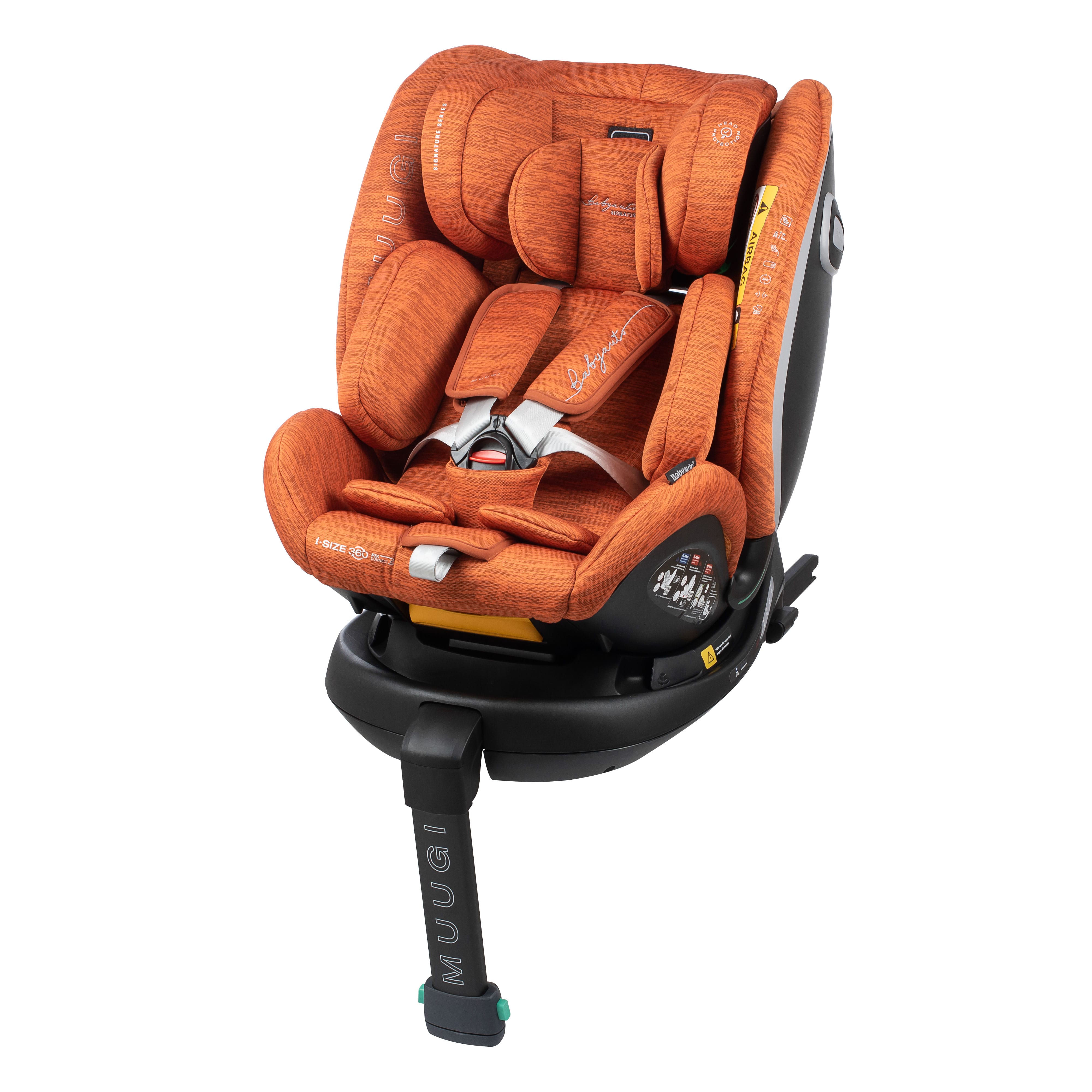 Автокресло Babyauto Muugi i-Size Orange Brunt - фото 4