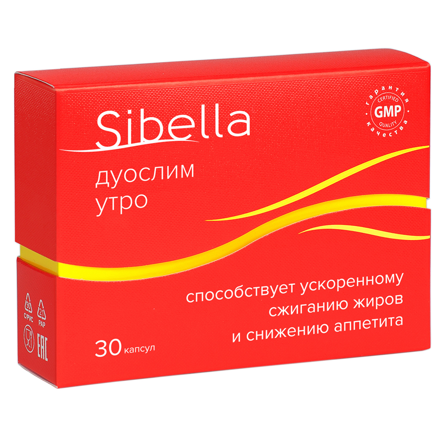 Sibella Дуослим утро 0.4г*30капсул - фото 1