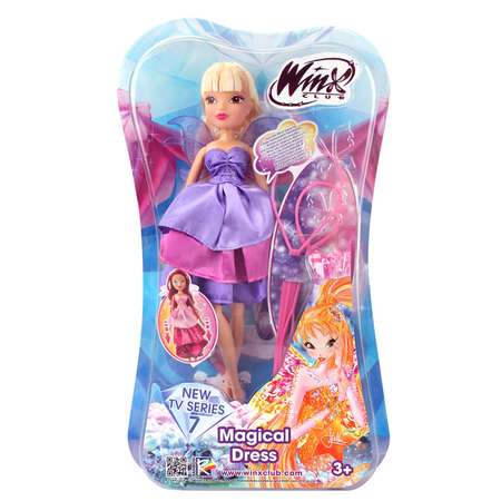 Кукла Winx Club \"Волшебное платье\", Stella