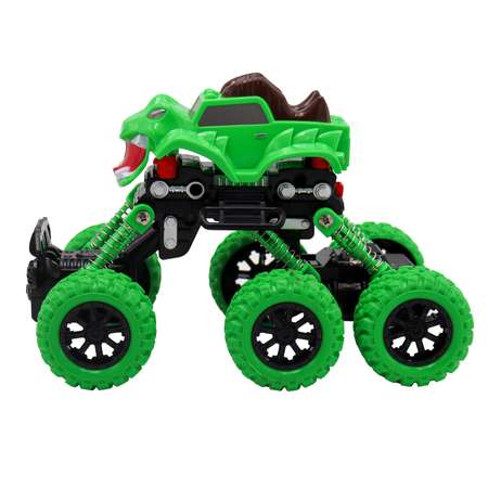 Машинка Funky Toys внедорожник инерционный 6х6 зеленая FT97943-МП