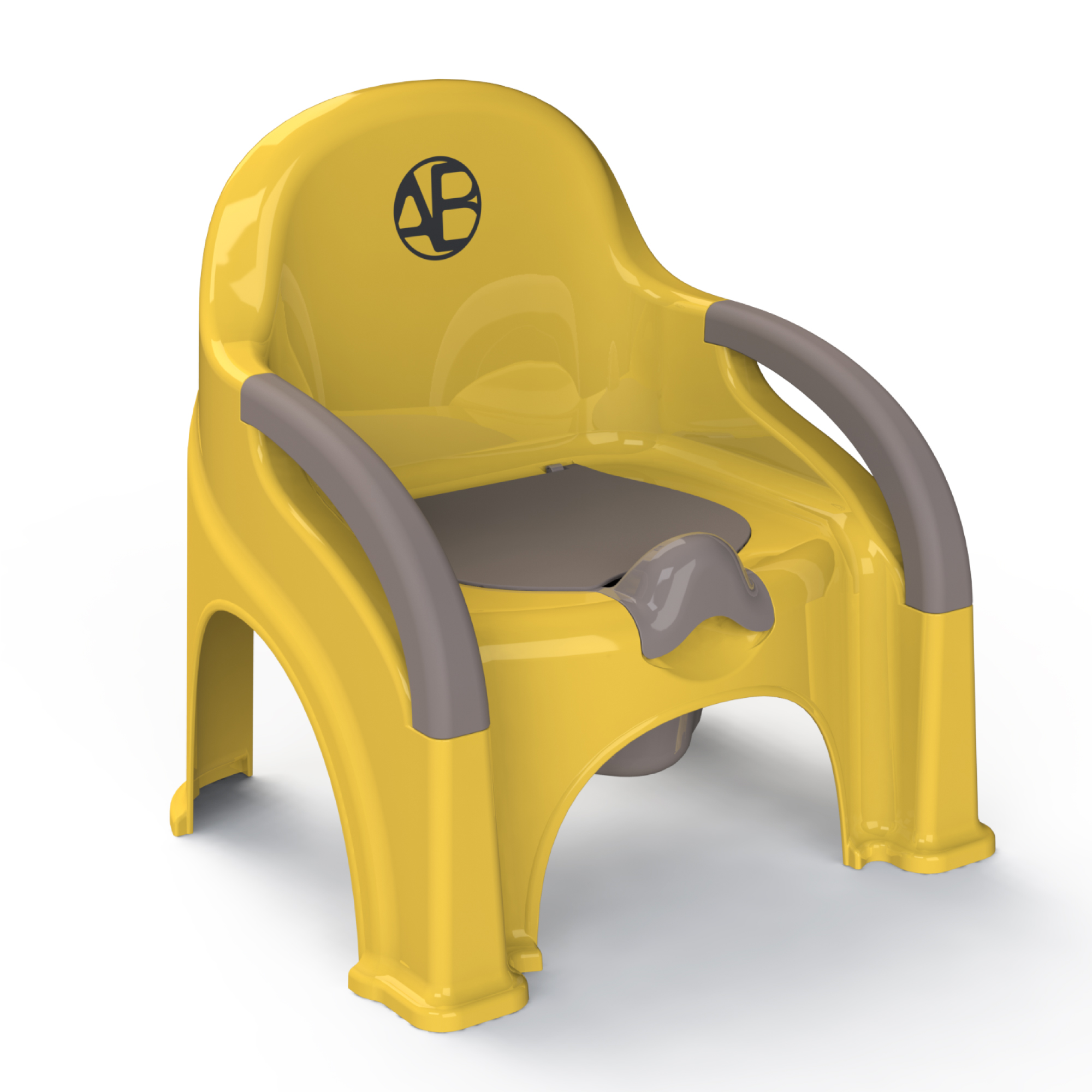 Горшок-стул Amarobaby Baby chair жёлтый - фото 10