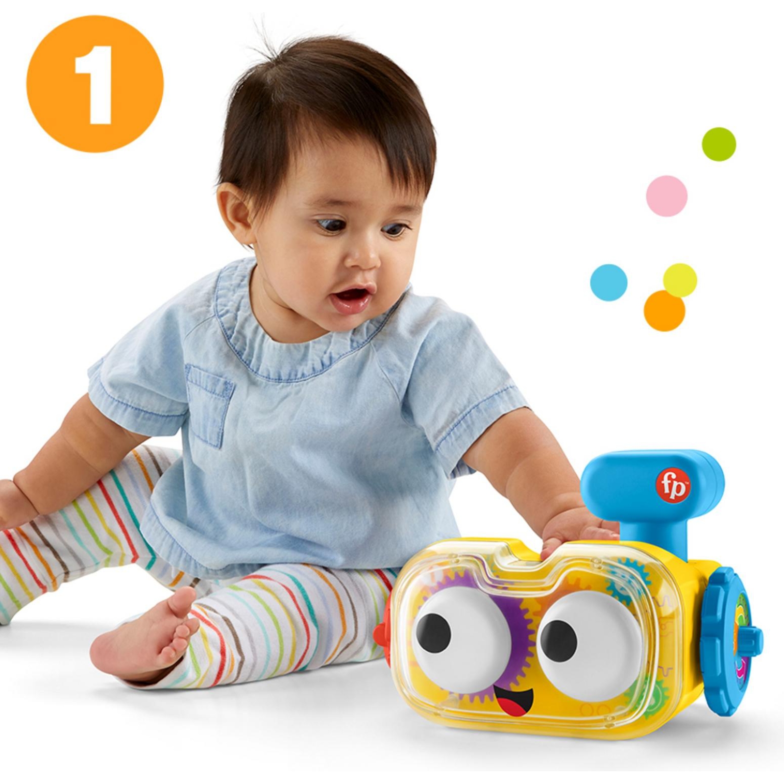 Игрушка обучающая Fisher Price Бот HCK37 - фото 9