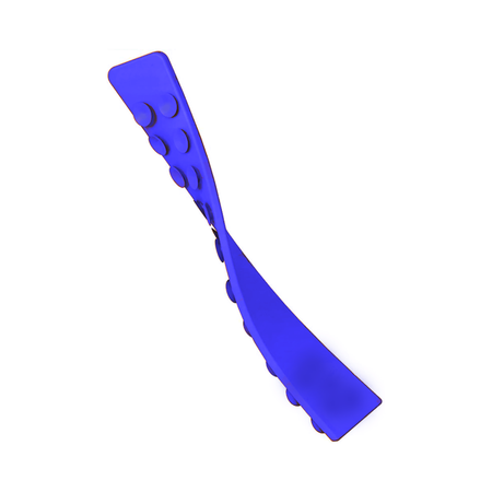 Игрушка-антистресс Rabizy с присосками синяя