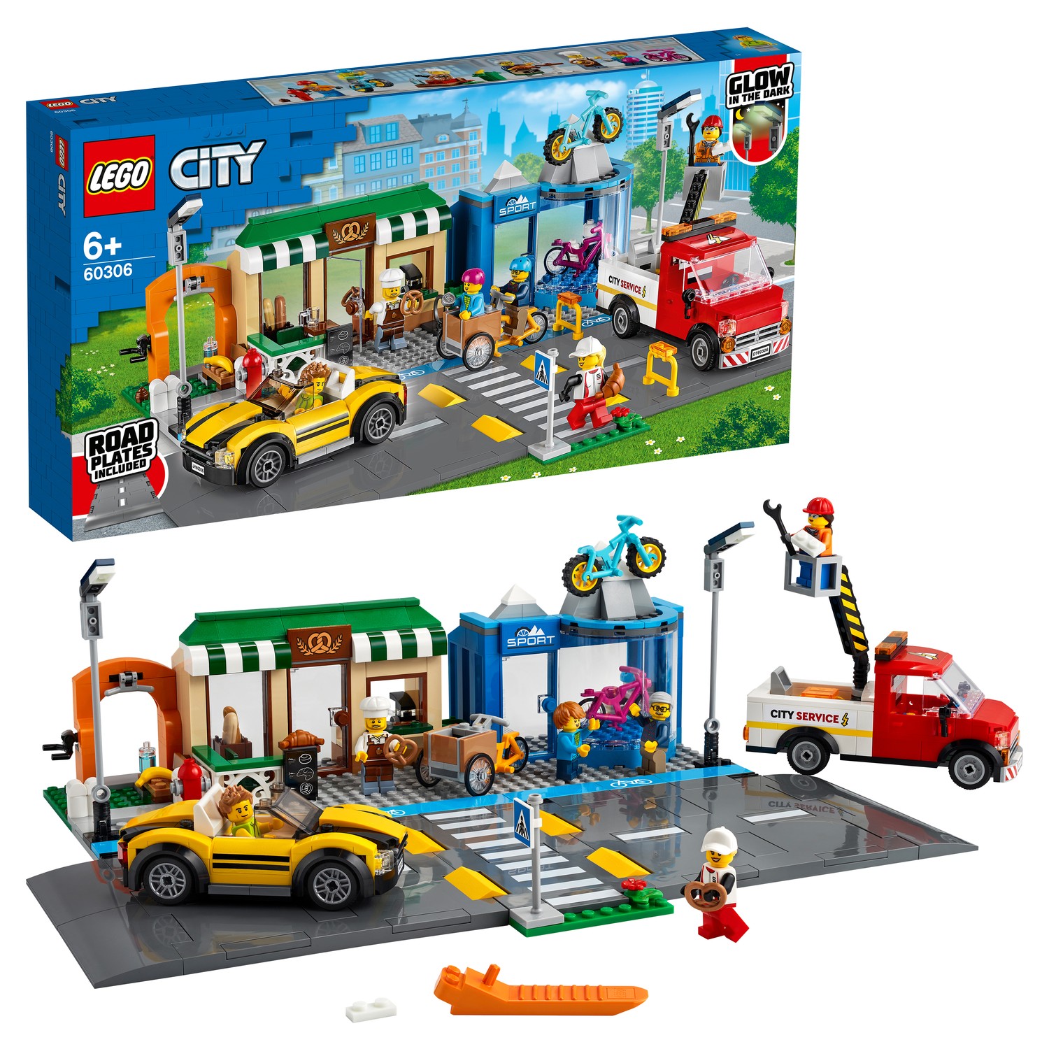 Конструктор LEGO City Торговая улица 60306