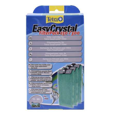 Картриджи Tetra EC 250/300C фильтрующие для внутренних фильтров EasyCrystal 250/300 3шт